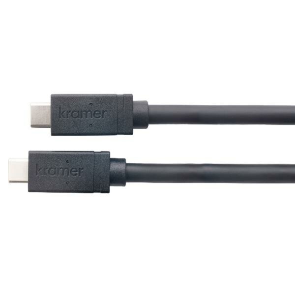 USB-C-Kabel Kramer Electronics 96-0219103 Schwarz 3 m – Bild 2