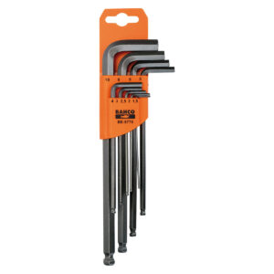 Inbusschlüsselset Bahco 1,5 mm – 10 mm 9 Stücke