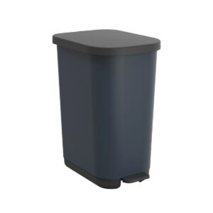 Mülltonne Rotho Ribo Blue Blau Kunststoff 35 L