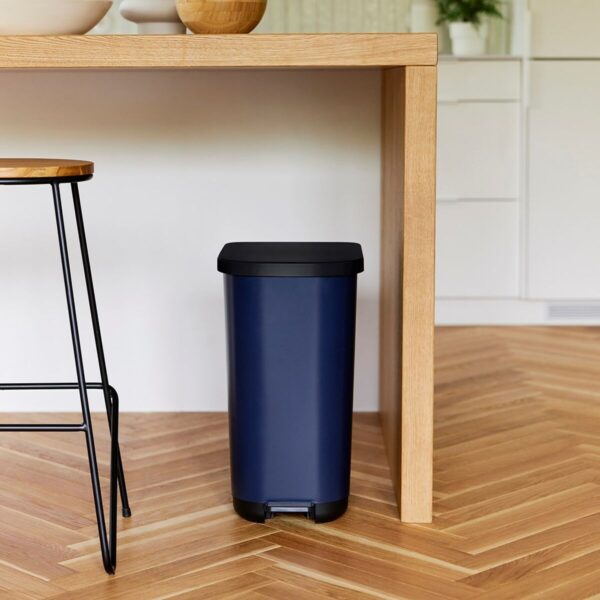 Mülltonne Rotho Ribo Blue Blau Kunststoff 35 L – Bild 8