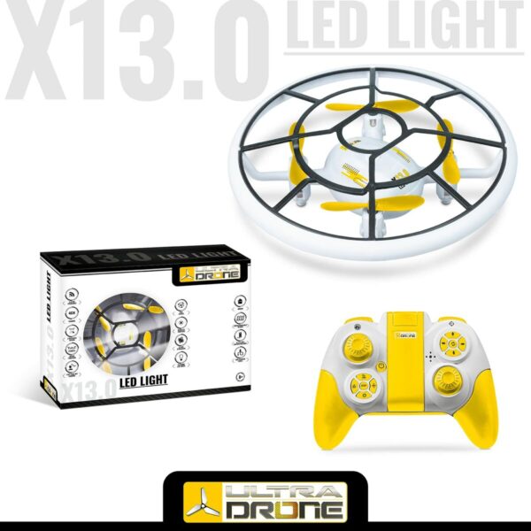 Ferngesteuerte Drohne Mondo Ultradrone X13 LED Leicht – Bild 2