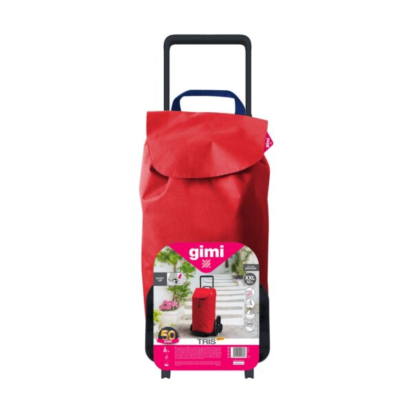 Warenkorb Gimi Tris Urban Rot 52 L – Bild 2