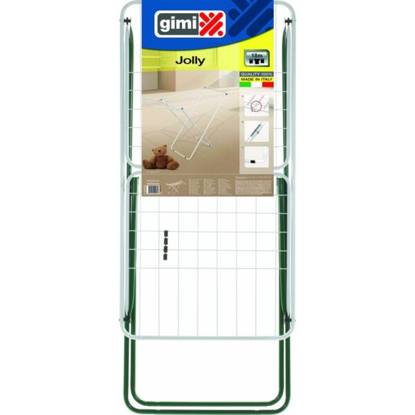 Faltbarer Wäscheständer Gimi Jolly C6 180 x 55 x 93 cm Stahl – Bild 2