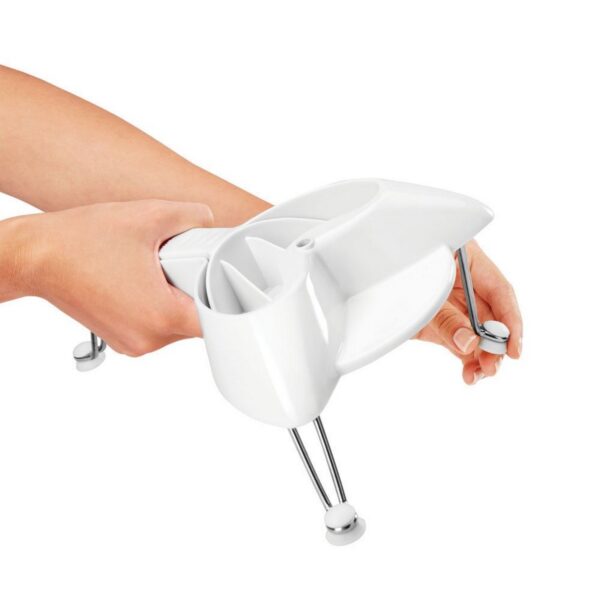 Reibe Metaltex Beine Weiß Edelstahl (Ø 24 cm) – Bild 6