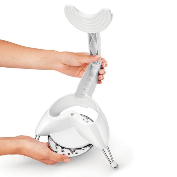 Reibe Metaltex Beine Weiß Edelstahl (Ø 24 cm) – Bild 7