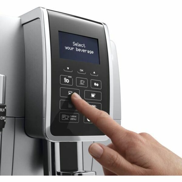 Superautomatische Kaffeemaschine DeLonghi ECAM 350.35.SB Silberfarben – Bild 2