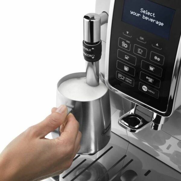 Superautomatische Kaffeemaschine DeLonghi ECAM 350.35.SB Silberfarben – Bild 3