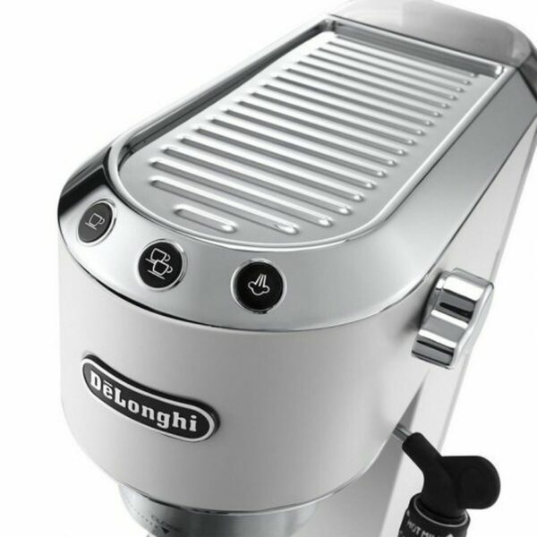 Manuelle Express-Kaffeemaschine DeLonghi EC 685.W 1300 W Weiß Schwarz Silberfarben 1300 W 15 bar 1,1 L – Bild 5