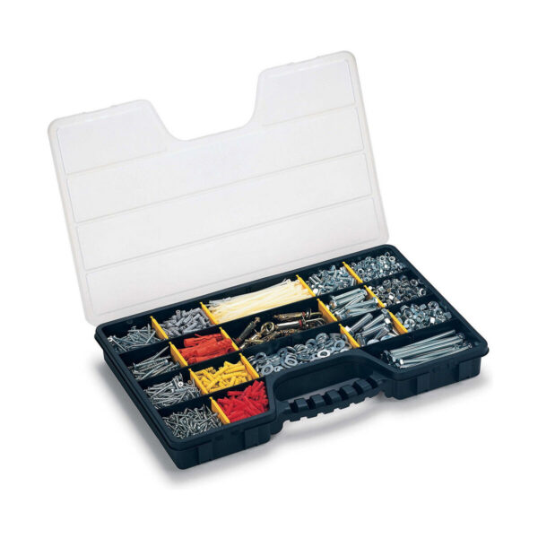 Box mit Fächern Terry mit Deckel 51 x 33 x 6 cm Polypropylen – Bild 2