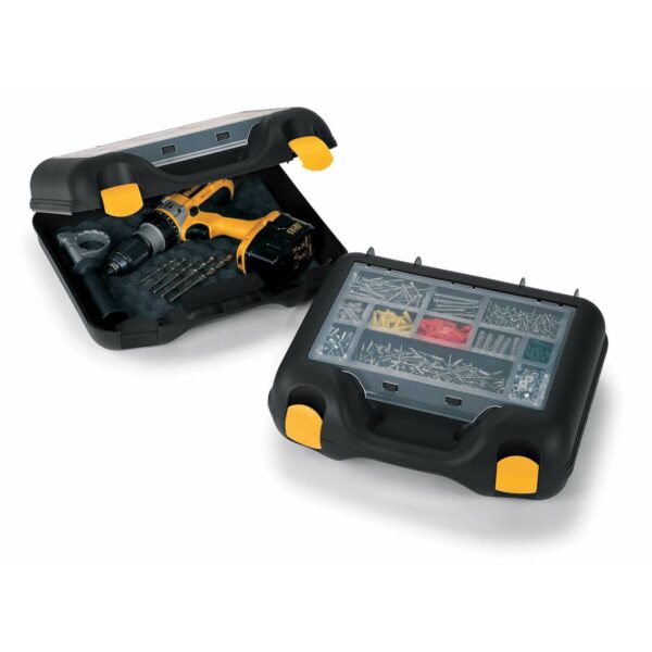 Werkzeugkasten Terry 38,7 x 34 x 13 cm Bohrer Polypropylen – Bild 2