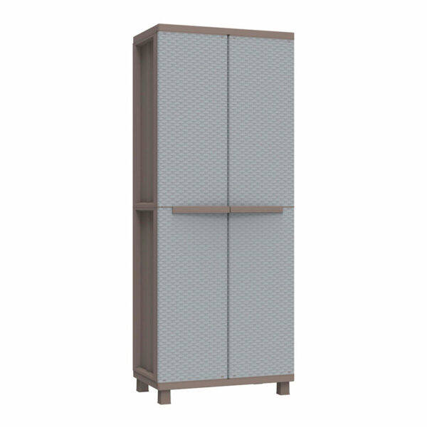 Escobero Schrank. Terry Jrattan 369 Grau 68 x 37,5 x 170 cm Kunststoff 3 Regale – Bild 2