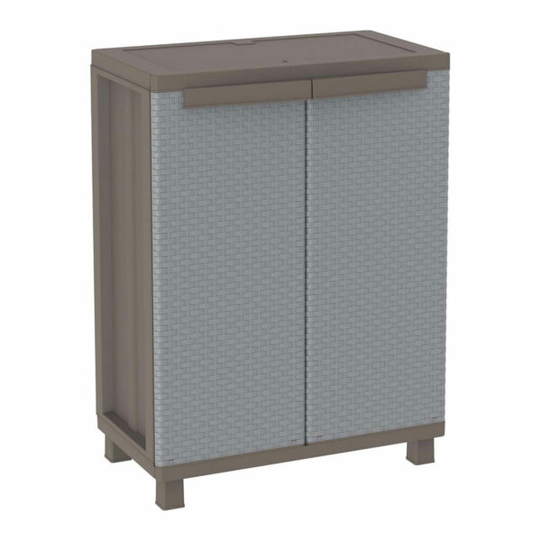 Escobero Schrank. Terry Jrattan 370 Grau Harz 68 x 37,5 x 91,5 cm 1 Regale – Bild 2