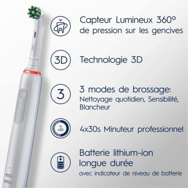 Elektrische Zahnbürste Oral-B Pro 3 – Bild 5