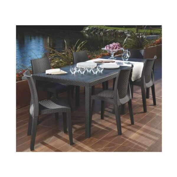Asuziehbarer Tisch IPAE Progarden 08330127 Polypropylen 150 x 220 x 90 cm – Bild 2