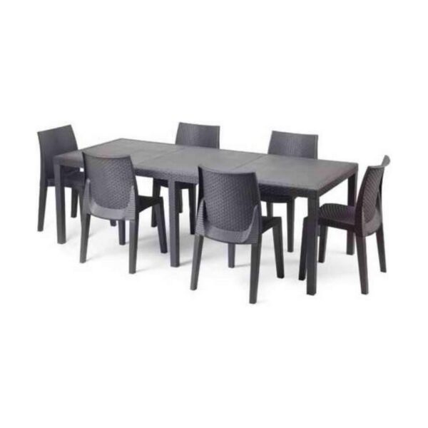 Asuziehbarer Tisch IPAE Progarden 08330127 Polypropylen 150 x 220 x 90 cm – Bild 3