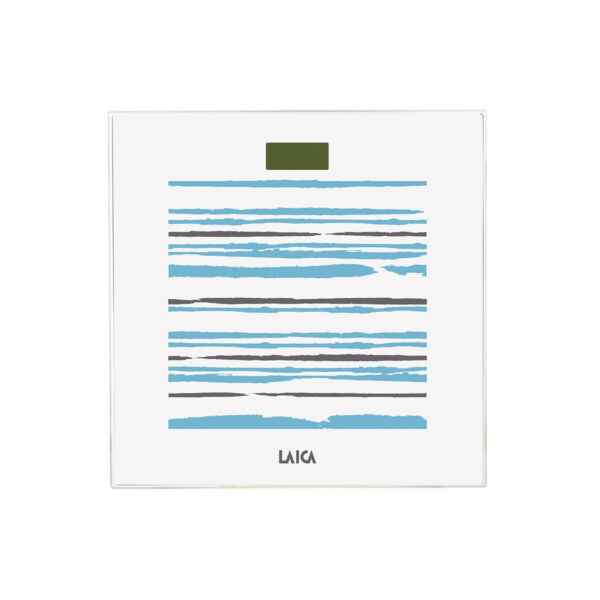 Digitale Personenwaage LAICA PS1074 Weiß Gestreift Bunt Verre trempé 150 kg – Bild 2