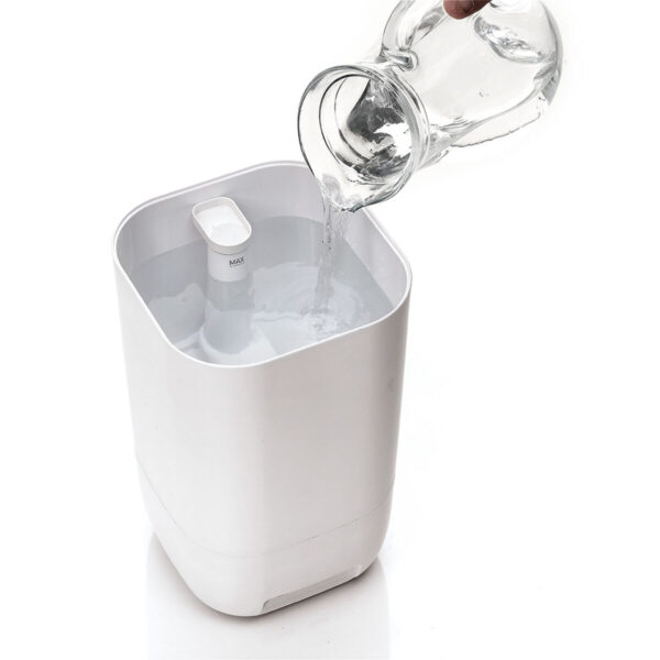 Luftbefeuchter mit Ultraschall, Aromazerstäuber und LED-Licht LAICA 25 W 3,3 L Weiß – Bild 3