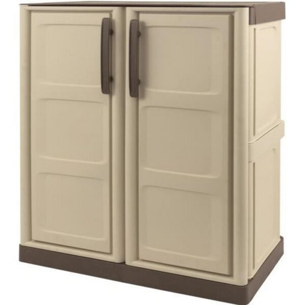 Schrank TOOD Grau Beige Harz (70 x 39 x 85,5 cm) – Bild 2