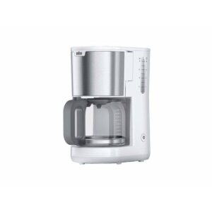 Filterkaffeemaschine Braun KF1500WH Weiß 1000 W 10 Kopper 15 Kopper