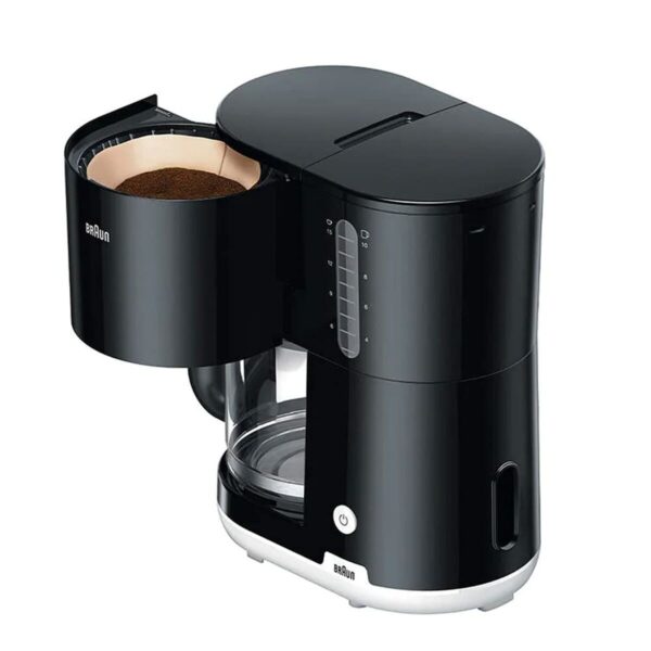 Filterkaffeemaschine Braun KF1100BK 1000 W Schwarz Schwarz/Weiß 2,5 L – Bild 2
