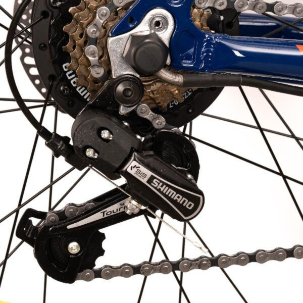 Elektrisches Fahrrad Nilox X6 PLUS 250 W 12800 mAh 27,5" Schwarz/Blau – Bild 6