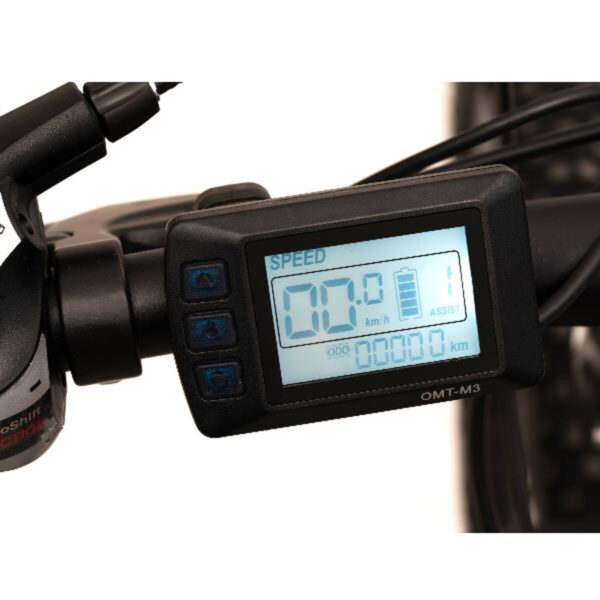 Elektrisches Fahrrad Nilox X6 PLUS 250 W 12800 mAh 27,5" Schwarz/Blau – Bild 8