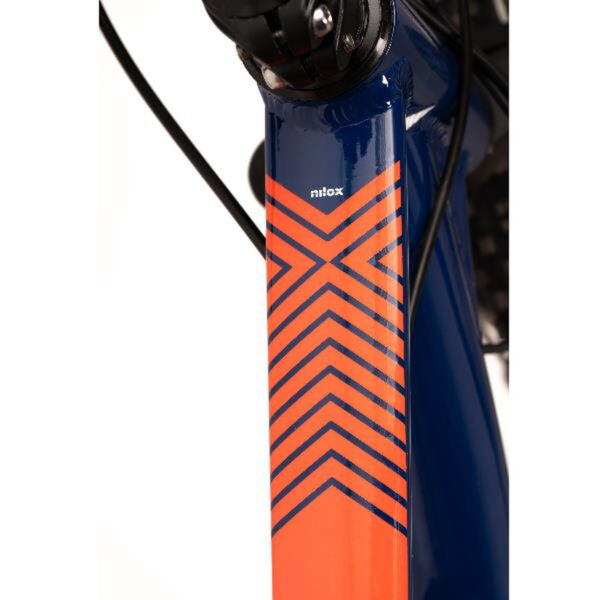 Elektrisches Fahrrad Nilox X6 PLUS 250 W 12800 mAh 27,5" Schwarz/Blau – Bild 3