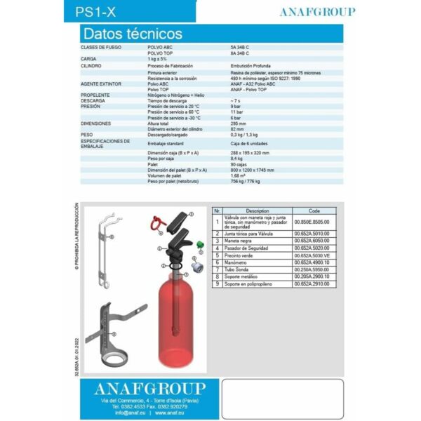 Feuerlöscher Anaf Group – Bild 3