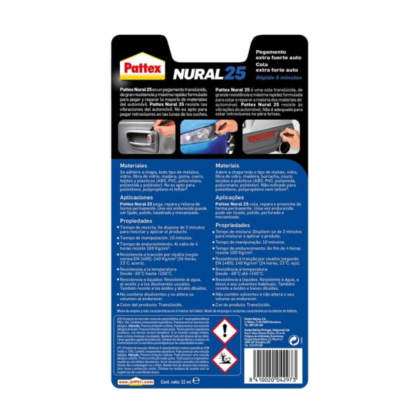 Sekundenkleber Pattex nural 25 22 ml Fluid 1 Stücke – Bild 3