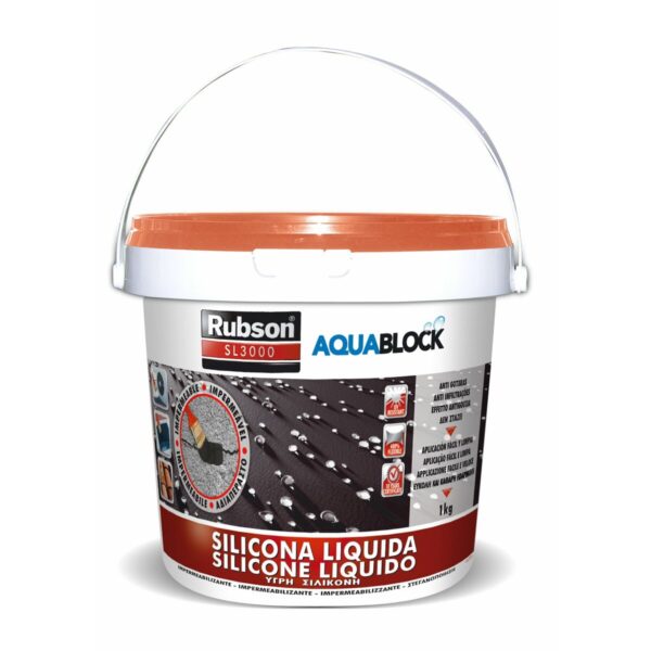 Silikon Rubson aquablock Ziegel 1 kg – Bild 2