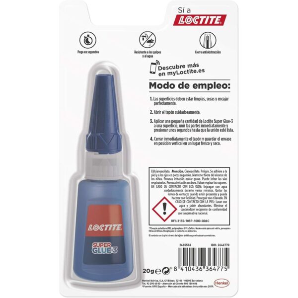 Klebstoff Loctite XXL 20 g – Bild 4