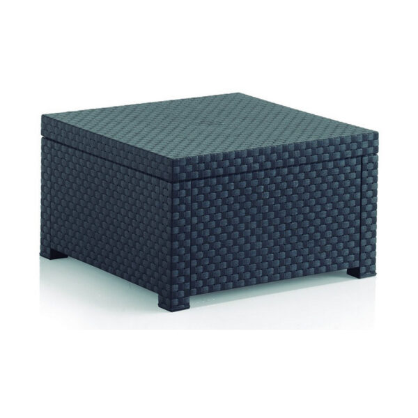 Tisch mit 2 Sesseln SP Berner Diva tete grafit – Bild 3
