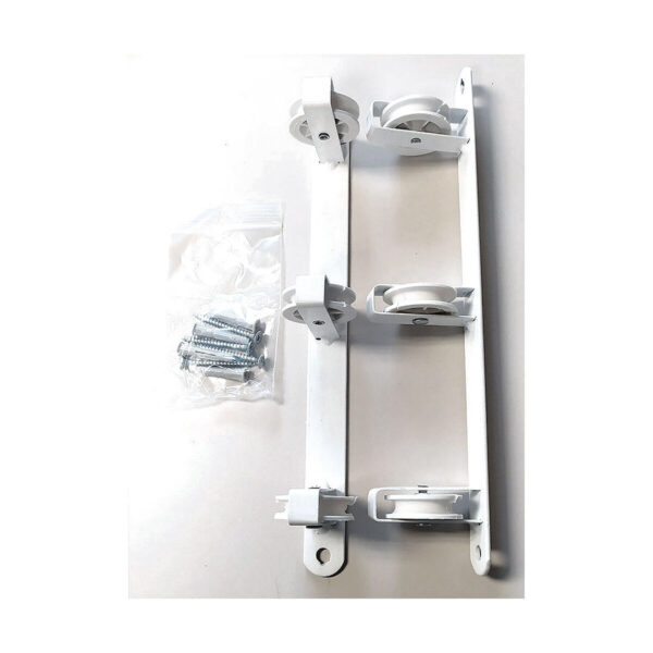 Wäscheständer Tarrés Basic 3 Riemenscheiben Weiß An der Wand montiert 37 x 5 x 5 cm – Bild 2