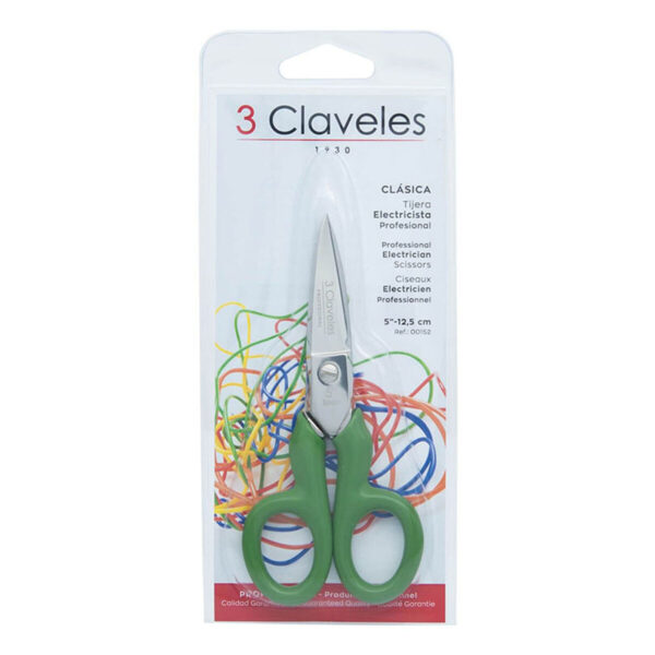 Elektrikerschere 3 Claveles 5" Edelstahl 12,7 cm gerade – Bild 2