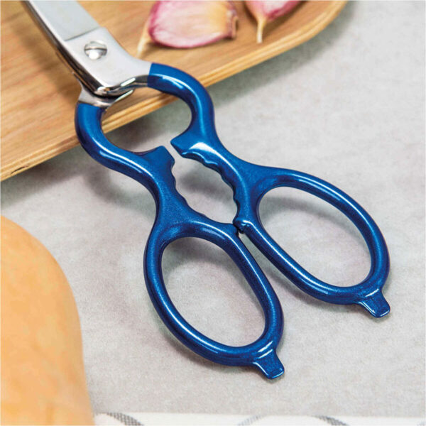 Kräuterschere 3 Claveles 8" Edelstahl Blau Mehrzweck – Bild 6