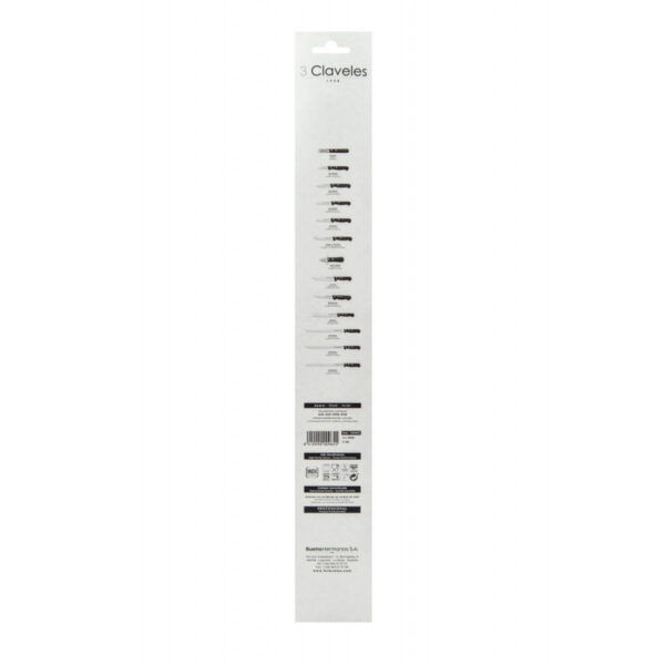 Schinkenmesser 3 Claveles Pom 29 cm Edelstahl – Bild 3