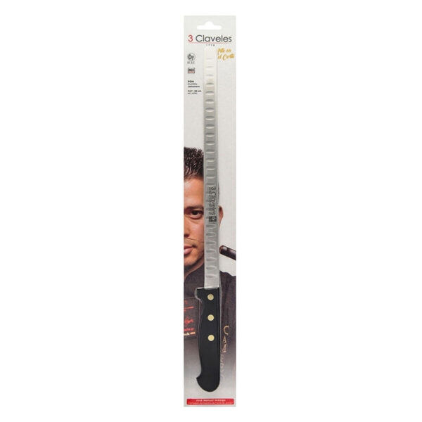 Schinkenmesser 3 Claveles Pom 29 cm Edelstahl – Bild 2