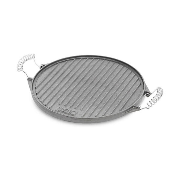 Grillplatte Vaello Grau Gusseisen (Ø 43 cm) – Bild 2