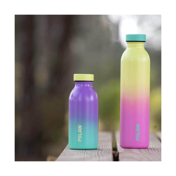 Thermosflasche Milan Sunset Edelstahl Gelb 591 ml – Bild 4