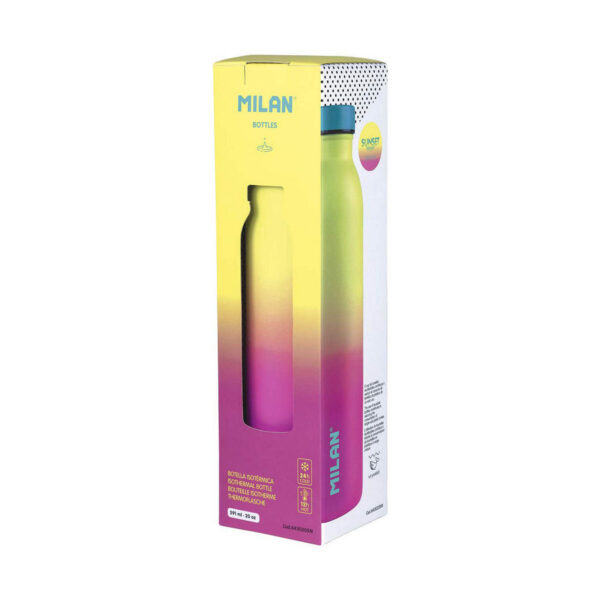 Thermosflasche Milan Sunset Edelstahl Gelb 591 ml – Bild 6
