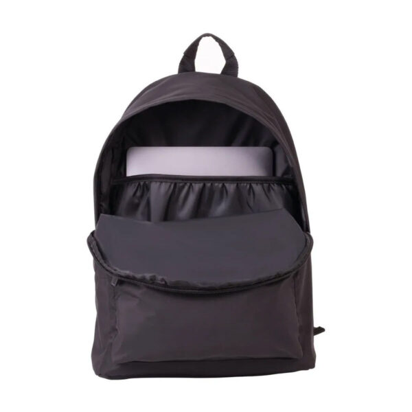 Lässiger Rucksack Milan Shadow Schwarz 22 L 41 x 30 x 18 cm – Bild 2