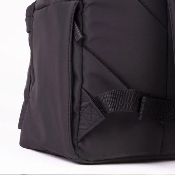Lässiger Rucksack Milan Shadow Schwarz 22 L 41 x 30 x 18 cm – Bild 3