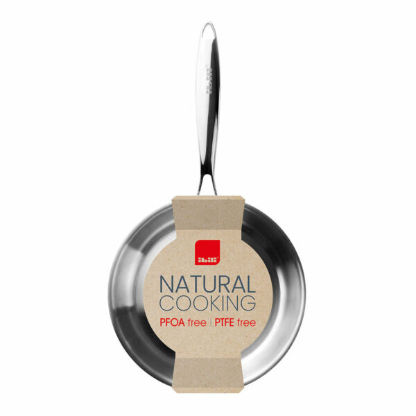 Pfanne Ibili Natural Cooking Edelstahl Aluminium – Bild 2