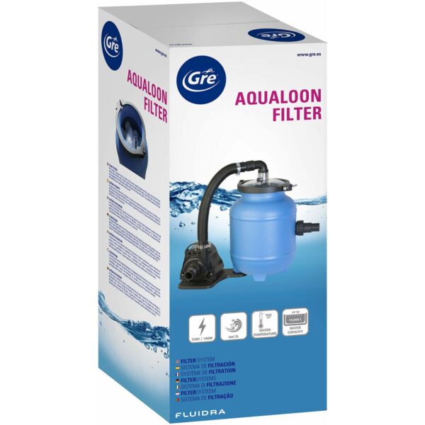 Aufbereitungsanlage für Schwimmbad Gre Aqualoon faq200 4000 l/h – Bild 3