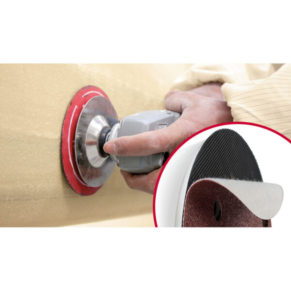 Doppelseitiges Klebeband Velcro Schwarz 50 mm x 5 m Extrastarke – Bild 5