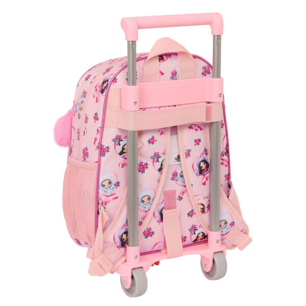 Schulrucksack mit Rädern Na!Na!Na! Surprise Fabulous Rosa 28 x 34 x 10 cm – Bild 3