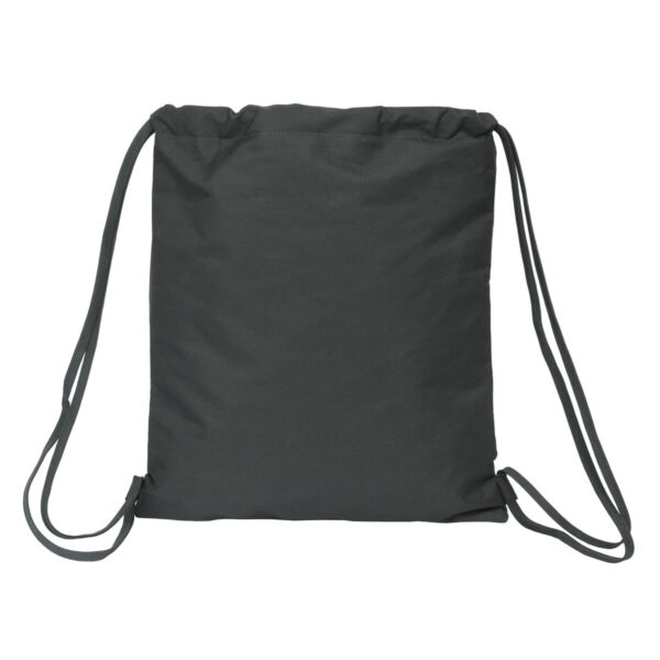 Rucksacktasche mit Bändern Real Madrid C.F. Grau 35 x 40 x 1 cm – Bild 2