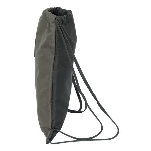Rucksacktasche mit Bändern Real Madrid C.F. Grau 35 x 40 x 1 cm – Bild 3