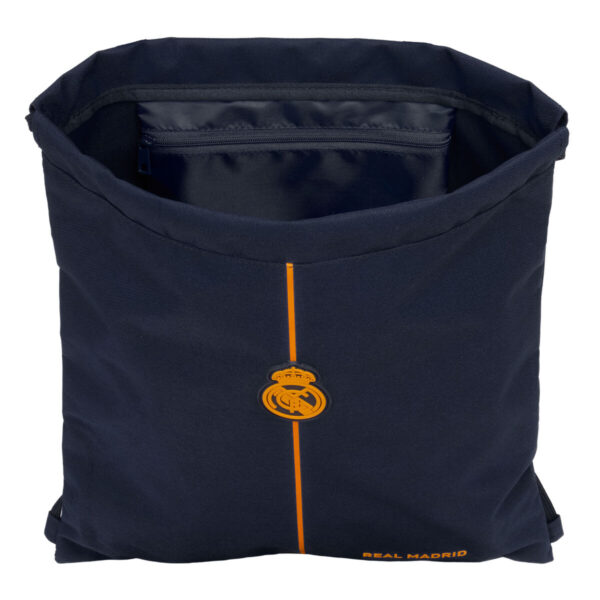 Rucksacktasche mit Bändern Real Madrid C.F. 2nd Kit 24/25 Marineblau 35 x 40 x 1 cm – Bild 4