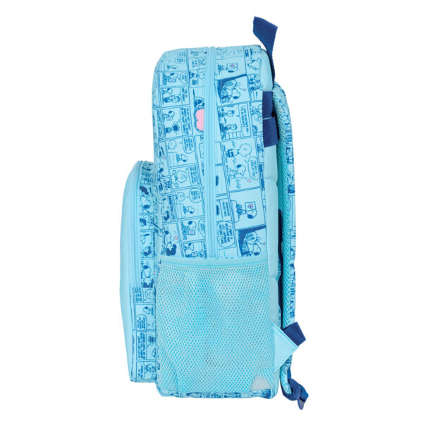 Schulrucksack Snoopy Love Blau 30 x 46 x 14 cm – Bild 2